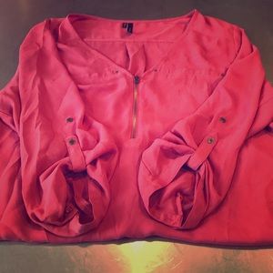 Pink blouse